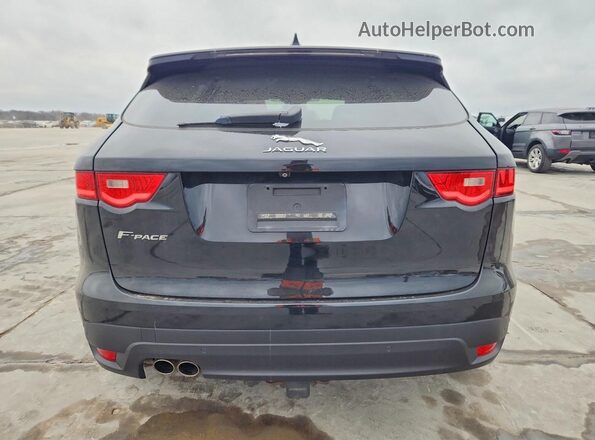 SADCJ2FN1KA396689 2019 JAGUAR F-PACE Черный Вид сзади