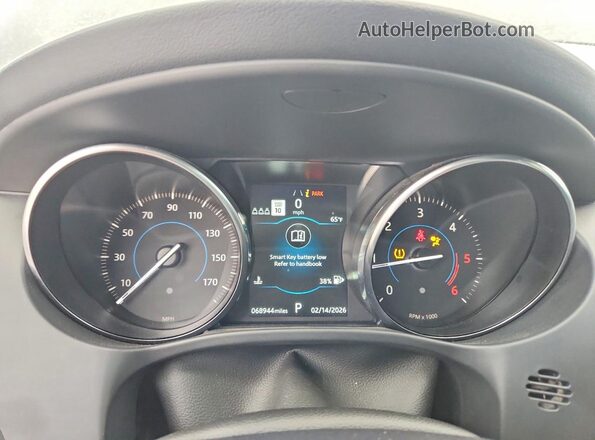 SADCJ2FN1KA396689 2019 JAGUAR F-PACE Черный Вид щитка приборов