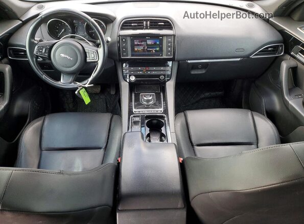 SADCJ2FN7JA254054 2018 JAGUAR F-PACE Серый Вид панели приборов
