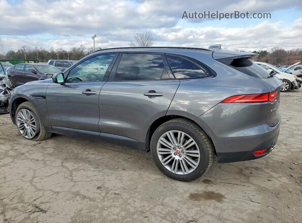 SADCJ2FN7JA254054 2018 JAGUAR F-PACE Серый Задняя левая четверть