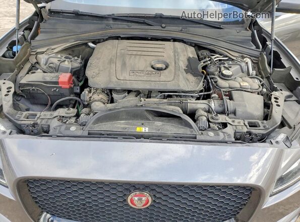 SADCJ2FN7JA254054 2018 JAGUAR F-PACE Серый Вид задней части салона
