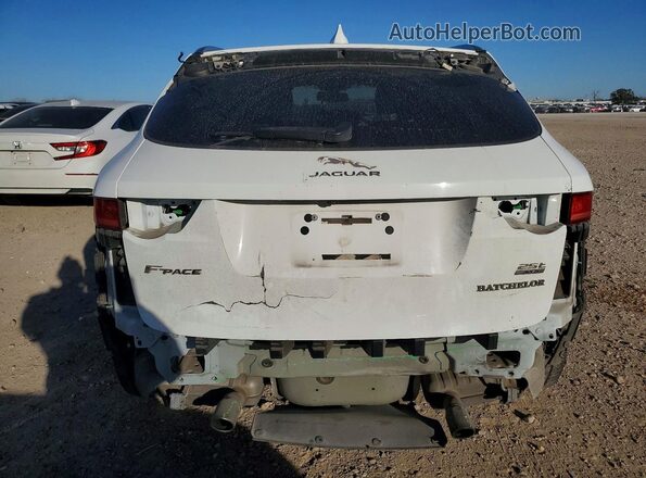 SADCJ2FX0JA267147 2018 JAGUAR F-PACE Белый Вид сзади