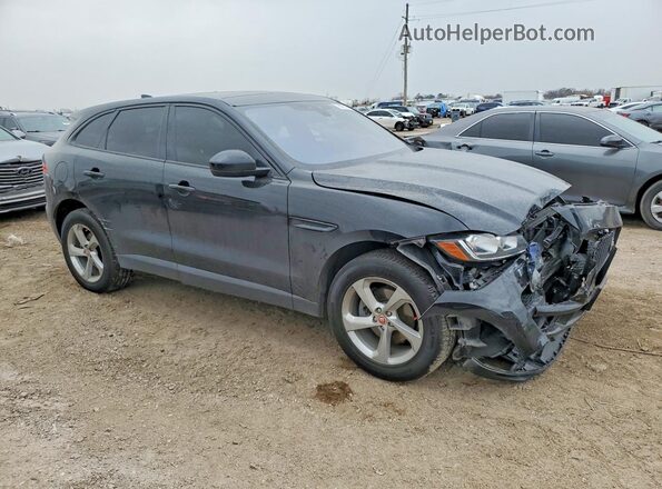 SADCJ2FX1KA605673 2019 JAGUAR F-PACE Black Delantero derecho