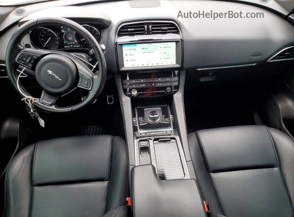 SADCJ2FX1KA605673 2019 JAGUAR F-PACE Black Vista del salpicadero
