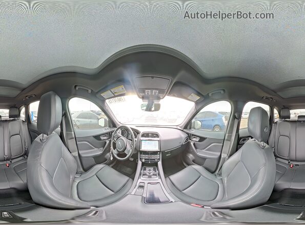 SADCJ2FX1KA605673 2019 JAGUAR F-PACE Black Vista interior de 360 grados