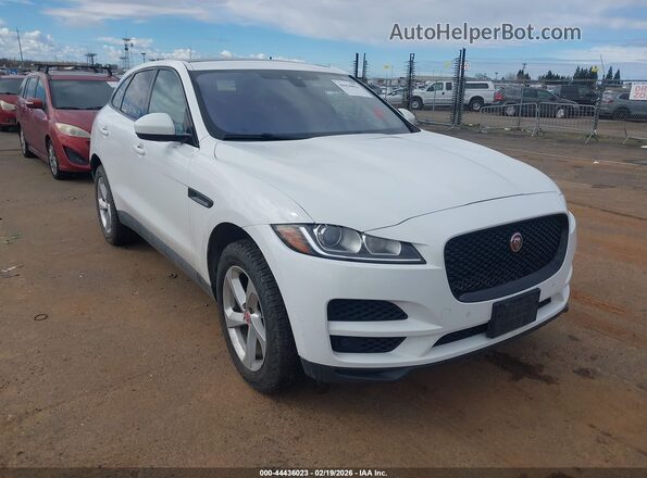 SADCJ2FX2KA601972 2019 JAGUAR F-PACE Белый Передняя правая четверть