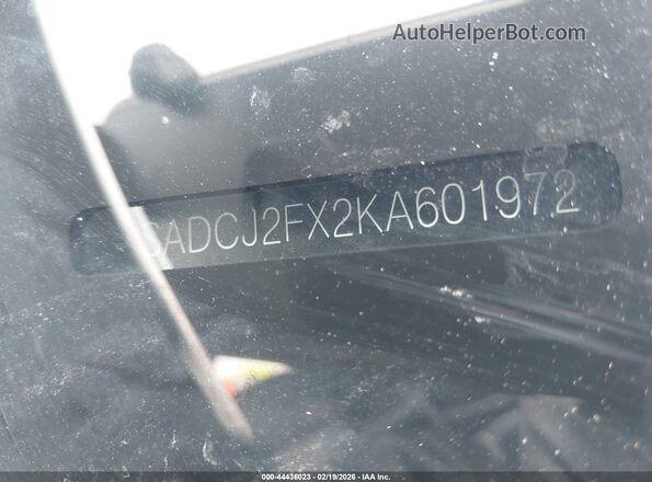 SADCJ2FX2KA601972 2019 JAGUAR F-PACE Белый Вид подкапотного пространства