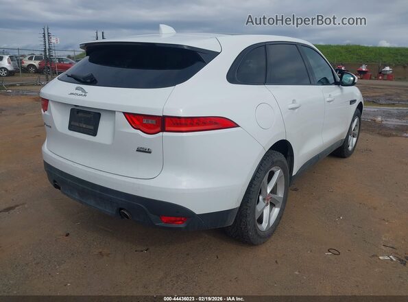 SADCJ2FX2KA601972 2019 JAGUAR F-PACE Белый Задняя правая четверть
