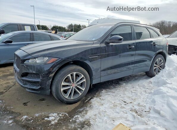 SADCJ2FX3JA273797 2018 JAGUAR F-PACE Черный Передняя левая четверть