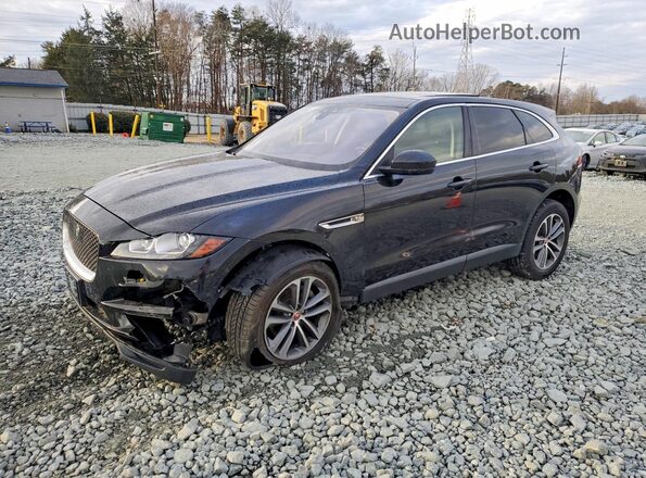 SADCJ2FX3LA625036 2020 JAGUAR F-PACE Black Przód lewy