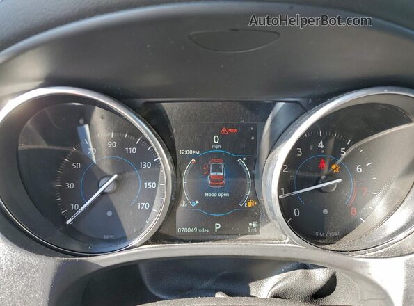 SADCJ2FX4JA276126 2018 JAGUAR F-PACE Белый Вид щитка приборов