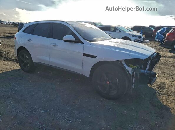 SADCJ2FX4JA276126 2018 JAGUAR F-PACE Белый Передняя правая четверть