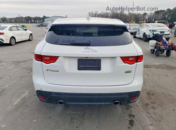 SADCJ2FX4KA360450 2019 JAGUAR F-PACE White Widok wnętrza z przodu
