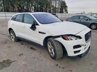 2019 Jaguar F-pace Premium White vin: SADCJ2FX4KA360450