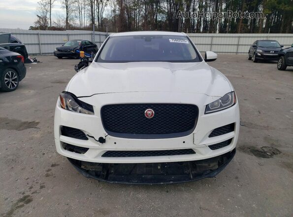 SADCJ2FX4KA360450 2019 JAGUAR F-PACE White Widok z tyłu