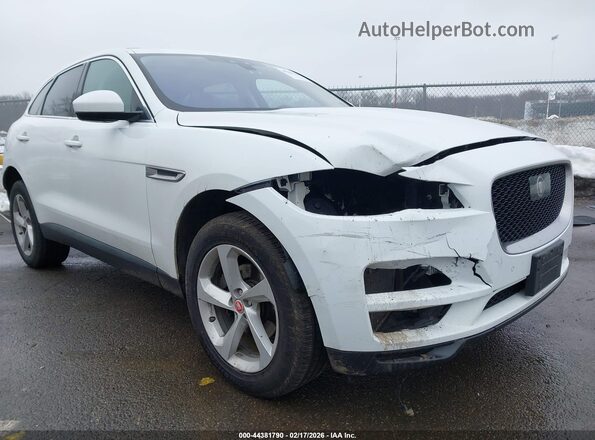 SADCJ2FXXKA356449 2019 JAGUAR F-PACE Белый Передняя правая четверть