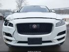 2019 Jaguar F-pace 25t Premium Белый vin: SADCJ2FXXKA356449