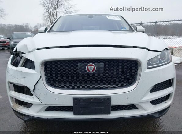 SADCJ2FXXKA356449 2019 JAGUAR F-PACE Белый Вид щитка приборов