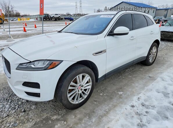 SADCK2BV9HA065533 2017 JAGUAR F-PACE Белый Передняя левая четверть
