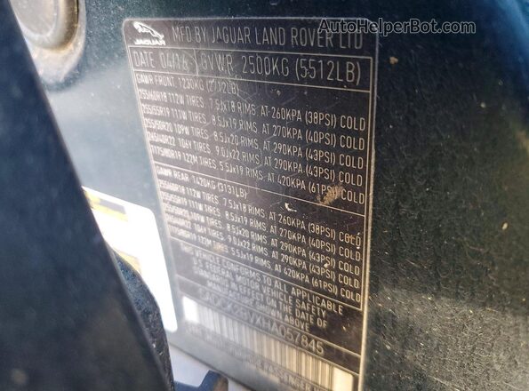 SADCK2BVXHA057845 2017 JAGUAR F-PACE Черный Панорамный вид салона 360°