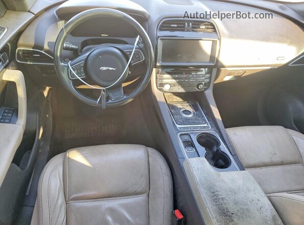 SADCK2BVXHA057845 2017 JAGUAR F-PACE Черный Вид щитка приборов