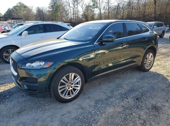 SADCK2BVXHA057845 2017 JAGUAR F-PACE Черный Передняя левая четверть