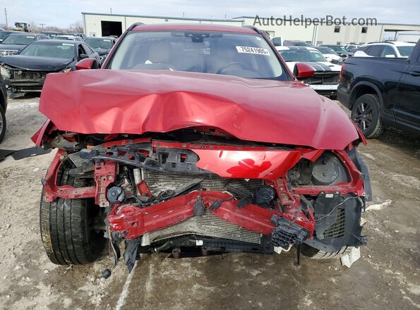 SADCK2EV2JA264084 2018 JAGUAR F-PACE Red Widok z przodu