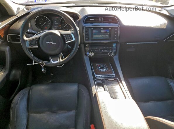 SADCK2FX6JA269689 2018 JAGUAR F-PACE Синий Вид панели приборов