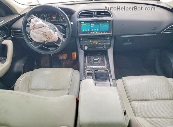 SADCK2GX4KA359360 2019 JAGUAR F-PACE White Widok deski rozdzielczej