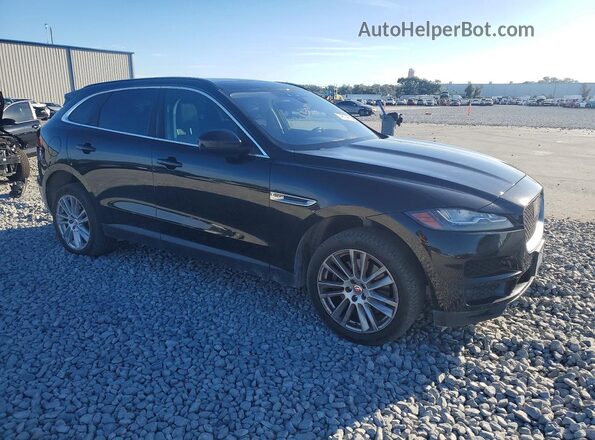 SADCK2GX9KA356938 2019 JAGUAR F-PACE Черный Передняя правая четверть