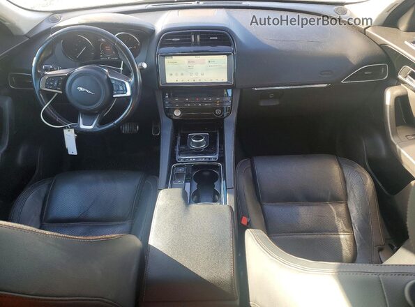 SADCK2GX9KA356938 2019 JAGUAR F-PACE Черный Вид панели приборов