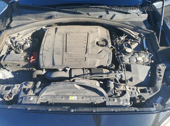 SADCK2GX9KA356938 2019 JAGUAR F-PACE Черный Вид подкапотного пространства