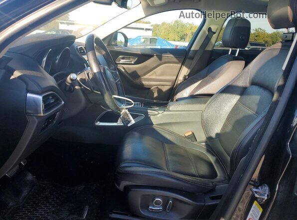 SADCK2GX9KA356938 2019 JAGUAR F-PACE Черный Вид салона спереди