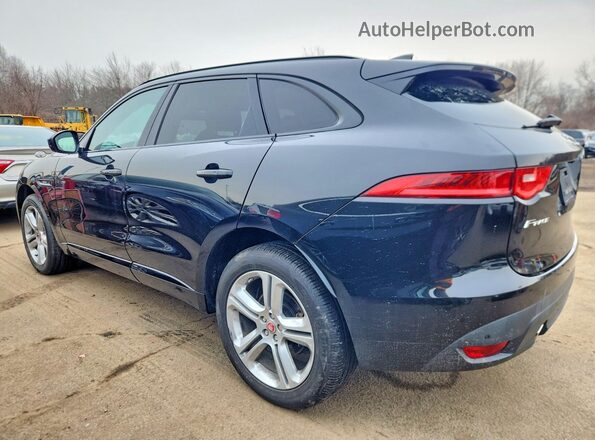 SADCL2BV1HA495778 2017 JAGUAR F-PACE Black Rear left