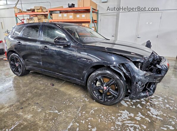 SADCL2BV1HA897428 2017 JAGUAR F-PACE Black Przód prawy