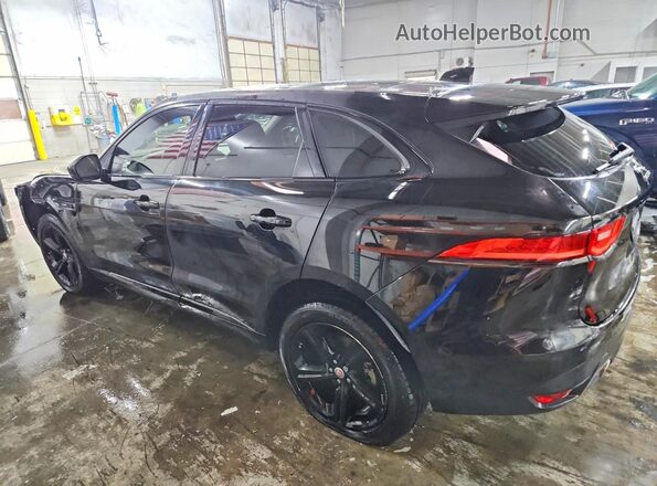 SADCL2BV1HA897428 2017 JAGUAR F-PACE Black Tył lewy