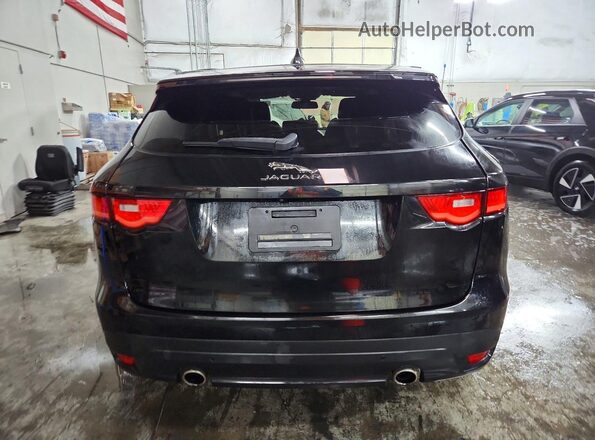 SADCL2BV1HA897428 2017 JAGUAR F-PACE Black Widok z tyłu