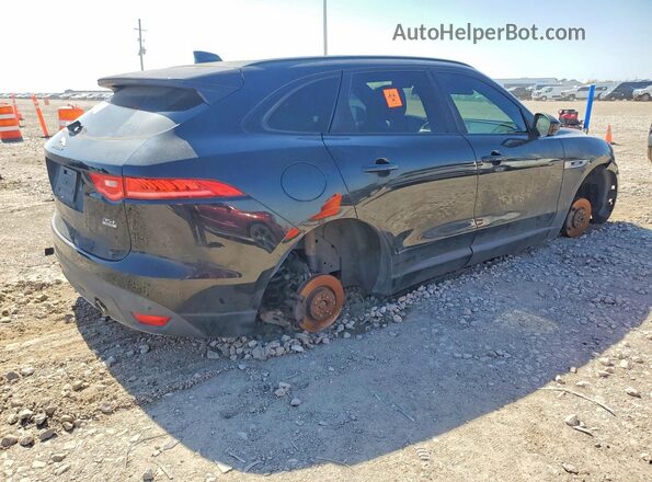 SADCL2BV4HA097173 2017 JAGUAR F-PACE Black Задня права чверть