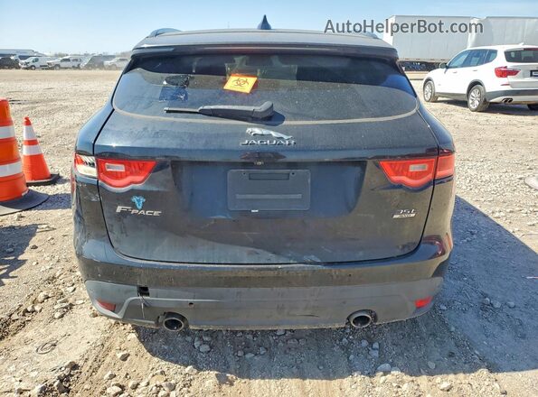 SADCL2BV4HA097173 2017 JAGUAR F-PACE Black Вид ззаду