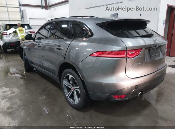 SADCL2GX7KA362301 2019 JAGUAR F-PACE Black Tył lewy