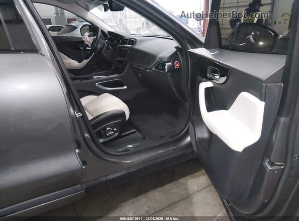 SADCL2GX7KA362301 2019 JAGUAR F-PACE Black Widok wnętrza z przodu