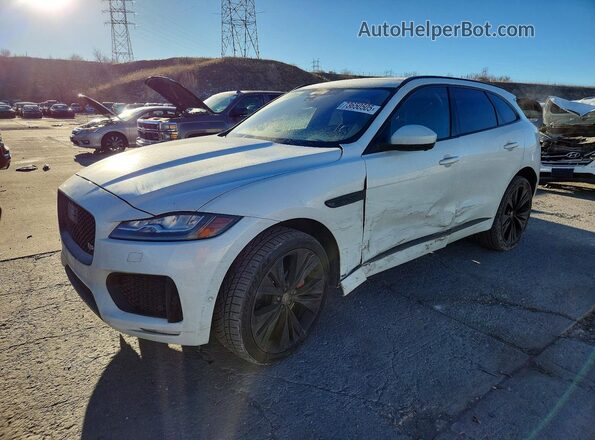 SADCM2BV5HA099477 2017 JAGUAR F-PACE Белый Передняя левая четверть