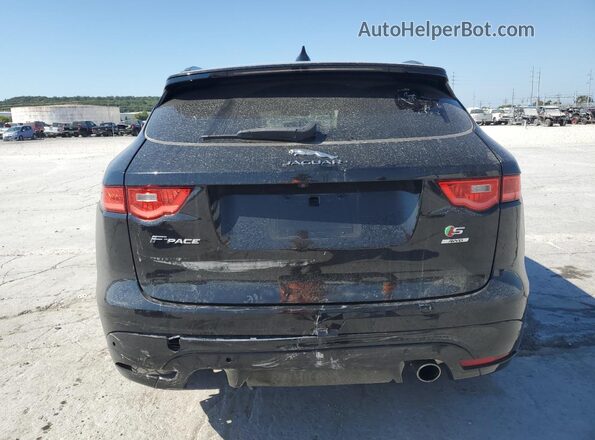 SADCM2BV6HA897521 2017 JAGUAR F-PACE Black Вид ззаду