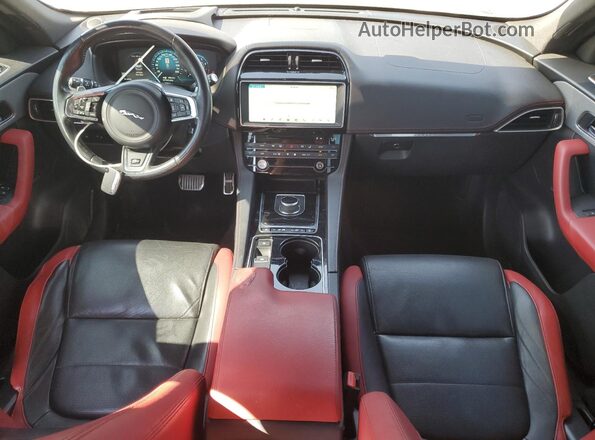 SADCM2BV6HA897521 2017 JAGUAR F-PACE Black Вид панелі приладів