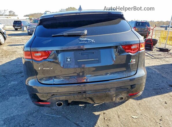 SADCM2FV4KA600196 2019 JAGUAR F-PACE Gray Vista trasera