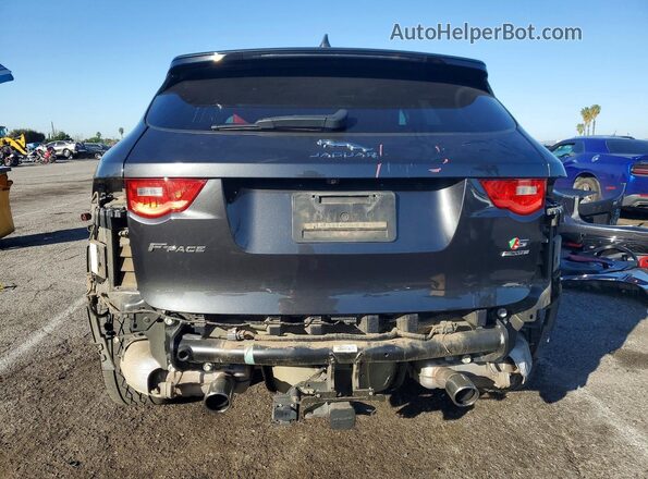 SADCM2FV9KA391151 2019 JAGUAR F-PACE Серый Вид сзади