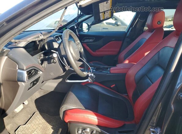 SADCM2FV9KA391151 2019 JAGUAR F-PACE Серый Вид салона спереди