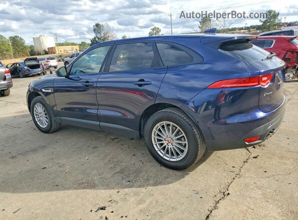 SADCS2BN0HA086268 2017 JAGUAR F-PACE Синий Задняя правая четверть