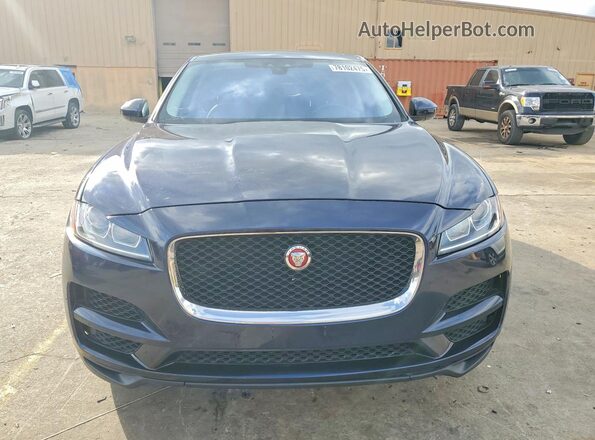 SADCS2BN0HA086268 2017 JAGUAR F-PACE Синий Вид сзади
