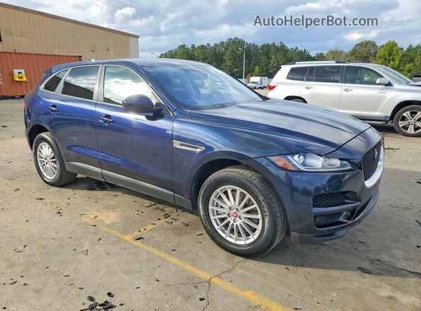 SADCS2BN0HA086268 2017 JAGUAR F-PACE Синий Вид спереди